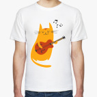Кот с гитарой