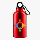 Металлическая бутылка 400 мл UV-DTF