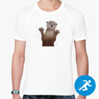 Мужская спортивная футболка