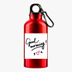 Металлическая бутылка 400 мл UV-DTF