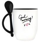 Кружка с ложкой