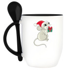 Кружка с ложкой