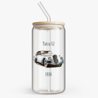 Банка с бамбуковой крышкой