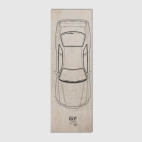 Холст 30 х 90 см Nissan Skyline GTR (R34)