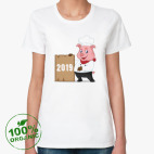 Женская футболка органик