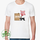 Мужская футболка органик