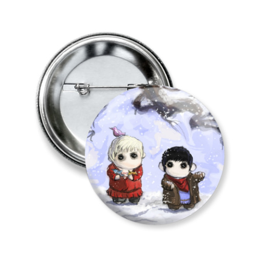 Значок 50мм с принтом Merlin