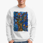 Сова в волшебном лесу