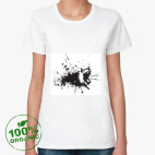 Женская футболка органик