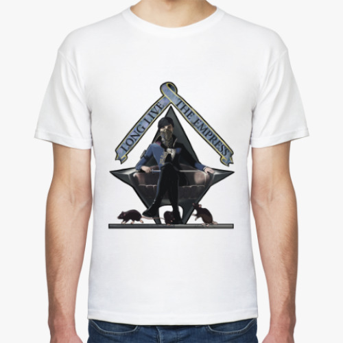 Футболка с принтом Dishonored II Long Live the Empress - Emily