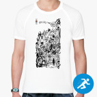 Мужская спортивная футболка