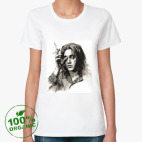 Женская футболка органик