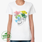 Женская футболка органик