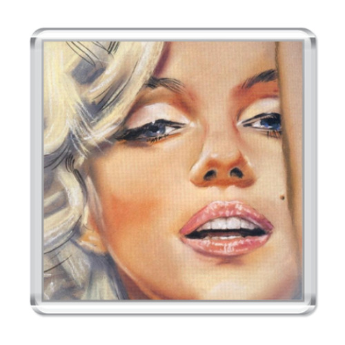 Магнит с принтом Мэрилин Монро