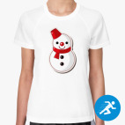 Женская спортивная футболка