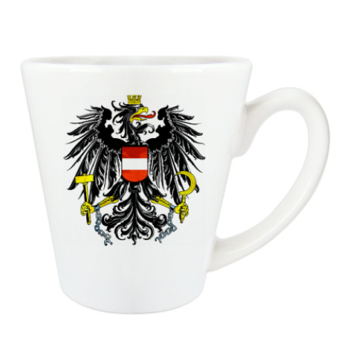 Чашка Латте Герб Австрии