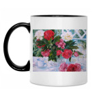 Кружка двухцветная