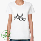 Женская футболка органик