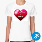 Женская спортивная футболка