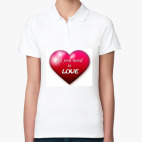 Женская рубашка поло