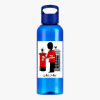 Прозрачная спортивная бутылка