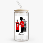 Банка с бамбуковой крышкой