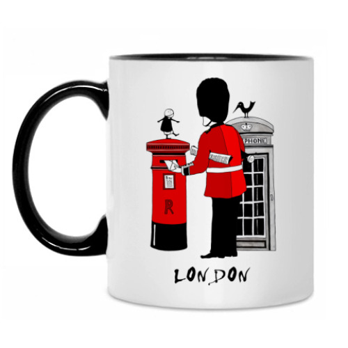 Кружка с принтом Лондон