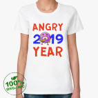 Женская футболка органик