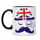 Кружка двухцветная