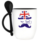 Кружка с ложкой