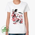 Женская футболка органик