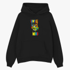 Толстовка худи оверсайз