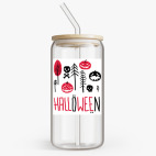 Банка с бамбуковой крышкой