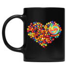 Кружка цветная UV-DTF