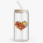 Банка с бамбуковой крышкой