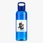 Прозрачная спортивная бутылка