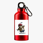 Металлическая бутылка 400 мл UV-DTF