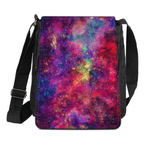 Сумка-планшет с принтом Space Galaxy Stars