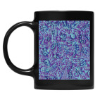 Кружка цветная UV-DTF