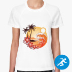 Женская спортивная футболка