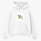 Толстовка худи оверсайз