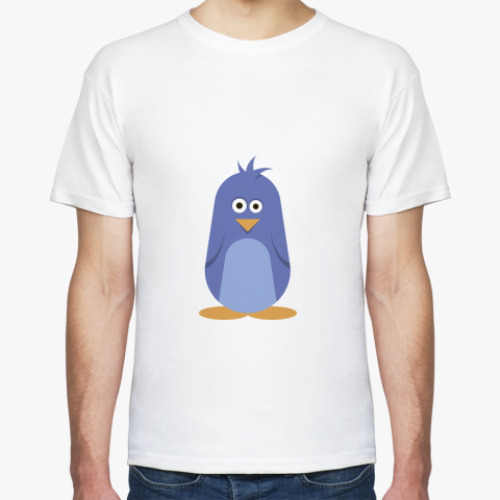 Футболка с принтом Funny penguin