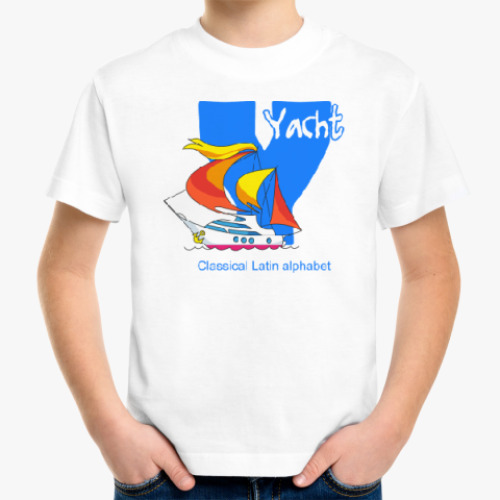 Детская футболка Буква Y