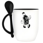 Кружка с ложкой