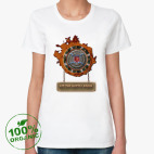 Женская футболка органик