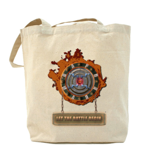 Сумка шоппер с принтом Варп-Маяк