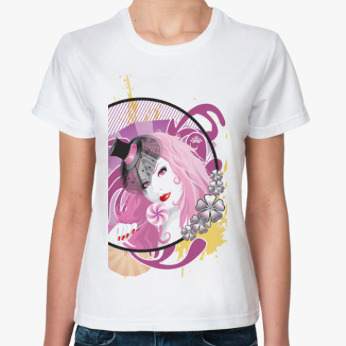 Классическая футболка Девушка
