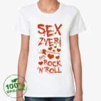 Женская футболка органик