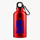 Металлическая бутылка 400 мл UV-DTF