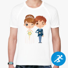 Мужская спортивная футболка